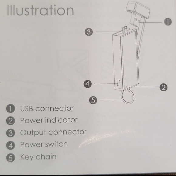 3 IN 1 Portable Keychain Power Bank - Picture 7 of 12